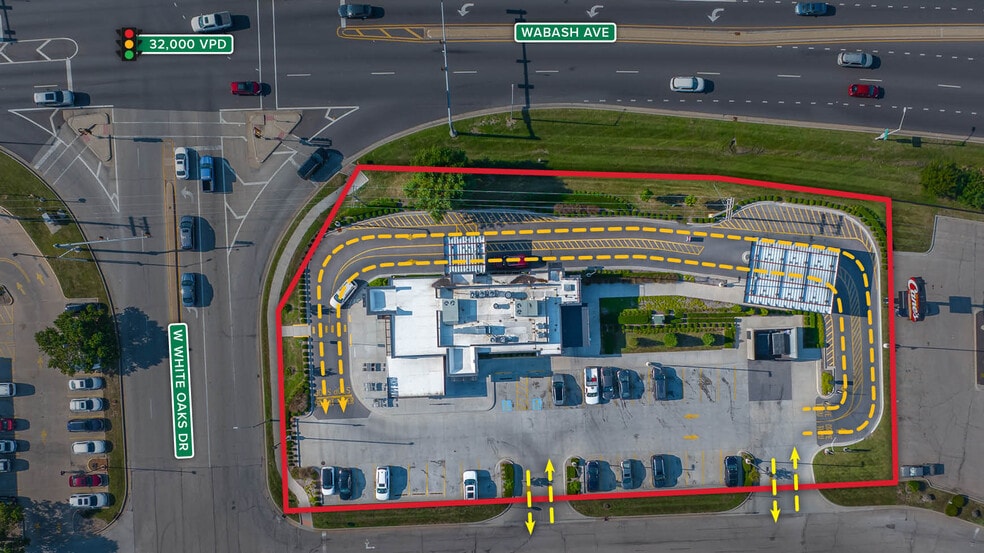 More Photos Of 3100 W White Oaks Dr, Springfield Fast Food For Sale