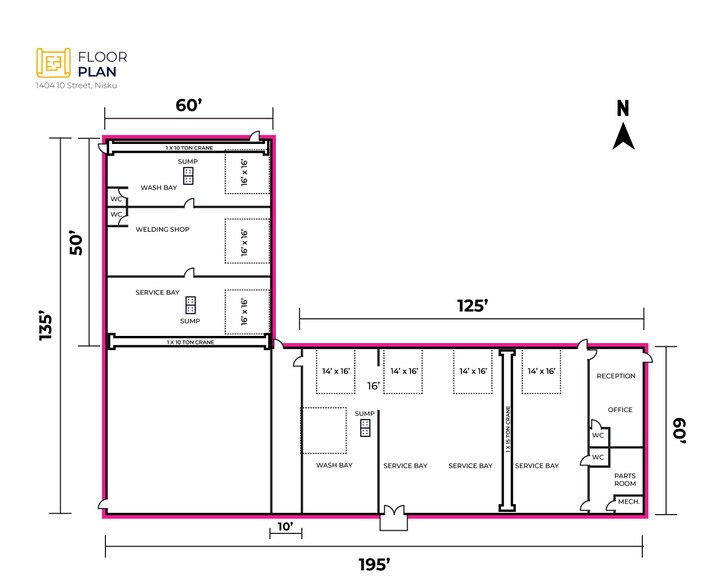 More Photos Of 1404 10th St, Nisku Warehouse For Lease