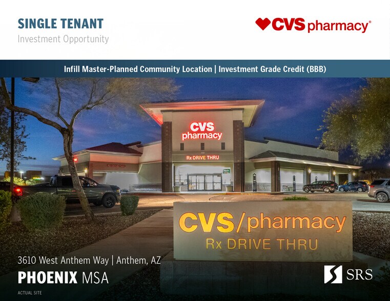 Primary Photo Of 3610 W Anthem Way, Anthem Drugstore For Sale