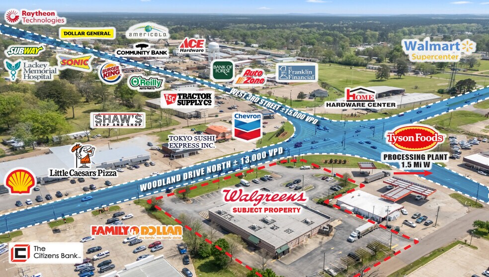 More Photos Of 219 Woodland Dr N, Forest Drugstore For Sale