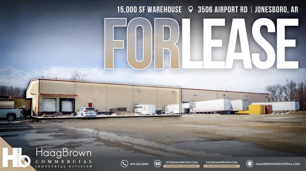 Primary Photo Of 3506 Airport Rd, Jonesboro Industrial For Lease