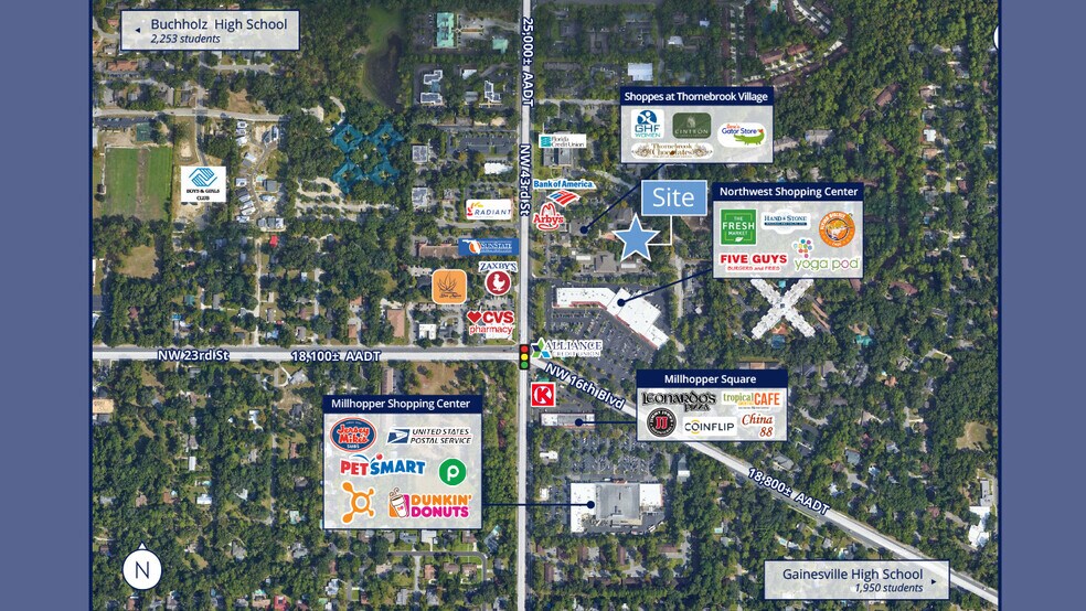 More Photos Of 2441 NW 43rd St, Gainesville Storefront For Lease