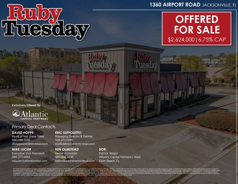 More Photos Of 1360 Airport Rd, Jacksonville Restaurant For Sale