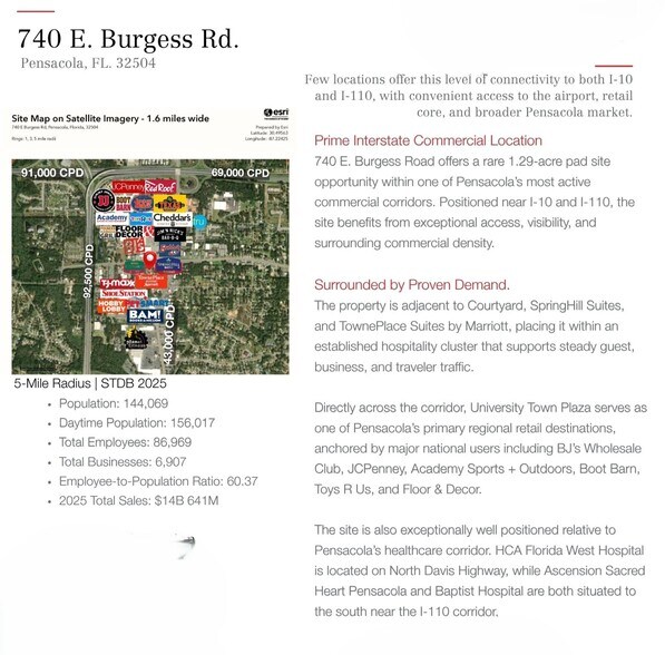 More Photos Of 740 Burgess Rd, Pensacola Land For Sale
