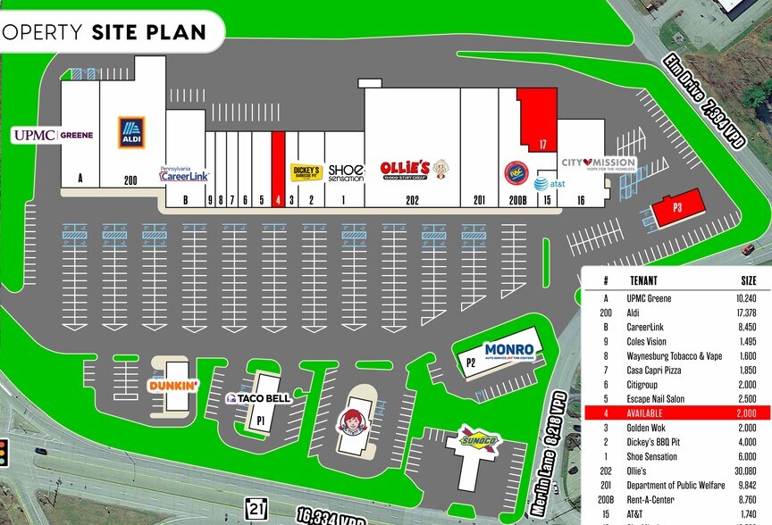 More Photos Of 110 Central Greene Plz, Waynesburg Unknown For Lease