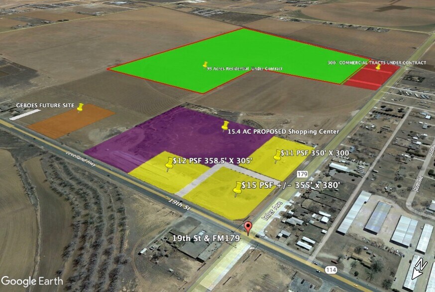 Primary Photo Of Sec Fm 179 & Hwy 114 (19th Street), Lubbock Land For Sale