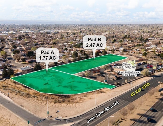 Primary Photo Of 601 NE Juan Tabo Blvd, Albuquerque Land For Sale