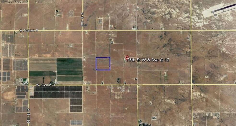 More Photos Of 75th Street And Avenue G W, Lancaster Land For Sale