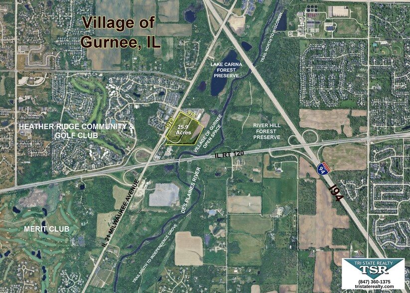 Primary Photo Of Milwaukee Ave, Gurnee Land For Sale