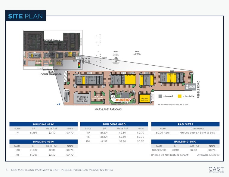 More Photos Of 8830 S Maryland Pky, Las Vegas Unknown For Lease