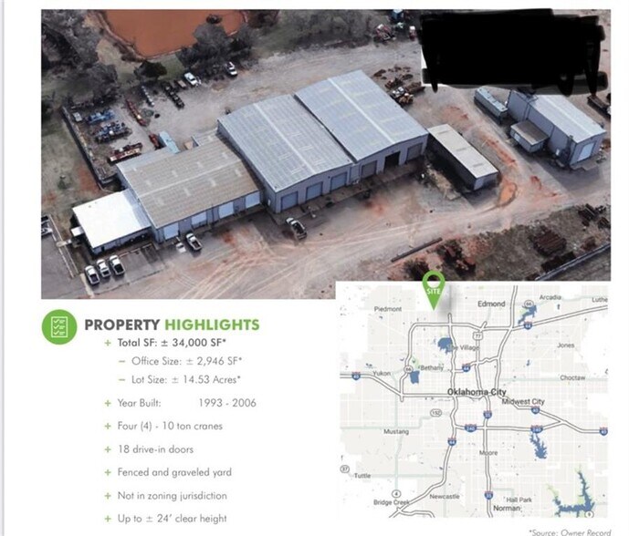 More Photos Of 6116 NW 178th St, Edmond Manufacturing For Lease