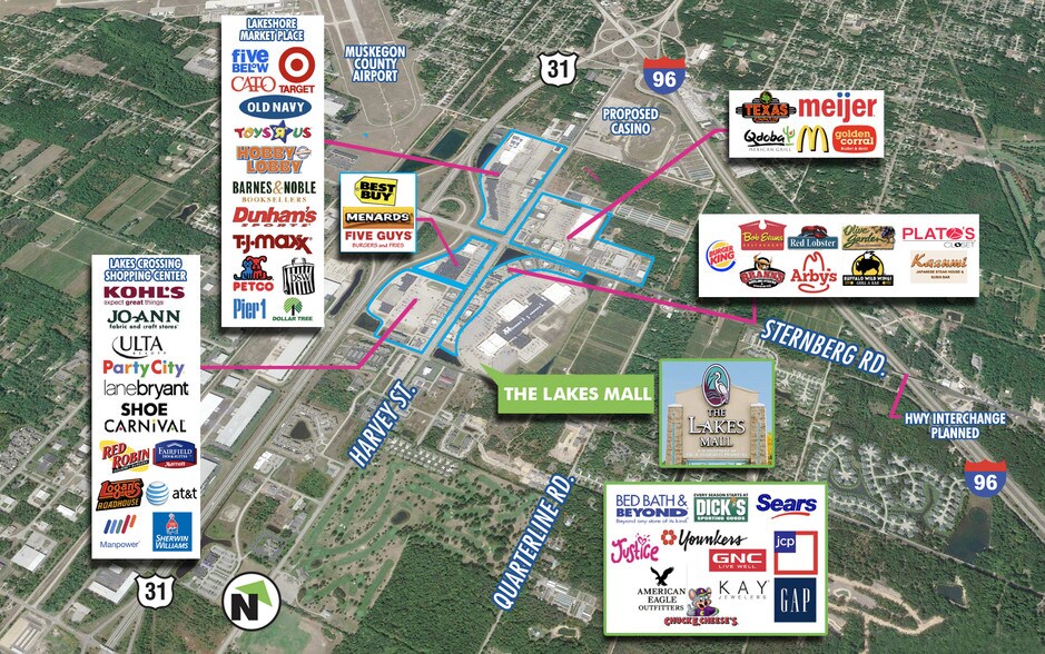 More Photos Of 5505-5688 S Harvey St, Muskegon Department Store For Lease