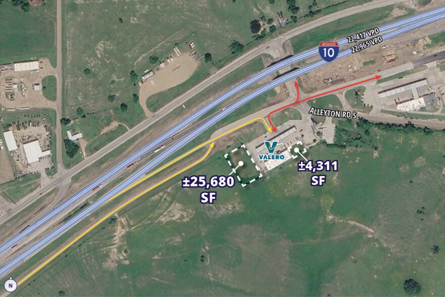 Primary Photo Of 4475 I-10 & Alleyton Rd S, Alleyton Land For Sale