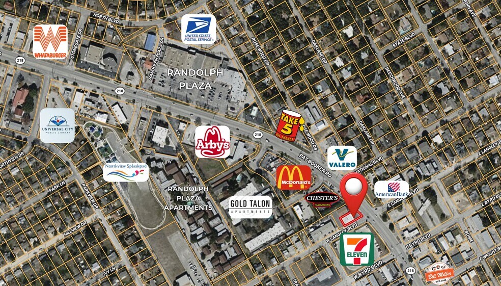 More Photos Of 609 Pat Booker Rd, Universal City Storefront Retail Office For Sale