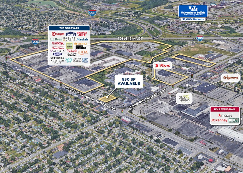 Primary Photo Of 1401-1405 Niagara Falls Blvd, Amherst General Retail For Lease