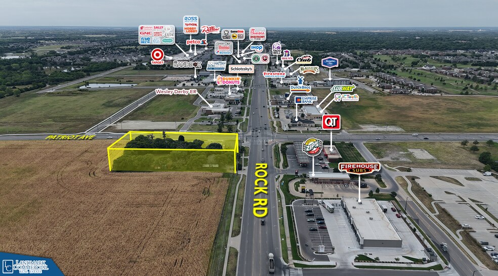 Primary Photo Of 2812 N. Rock Rd., Derby Land For Lease