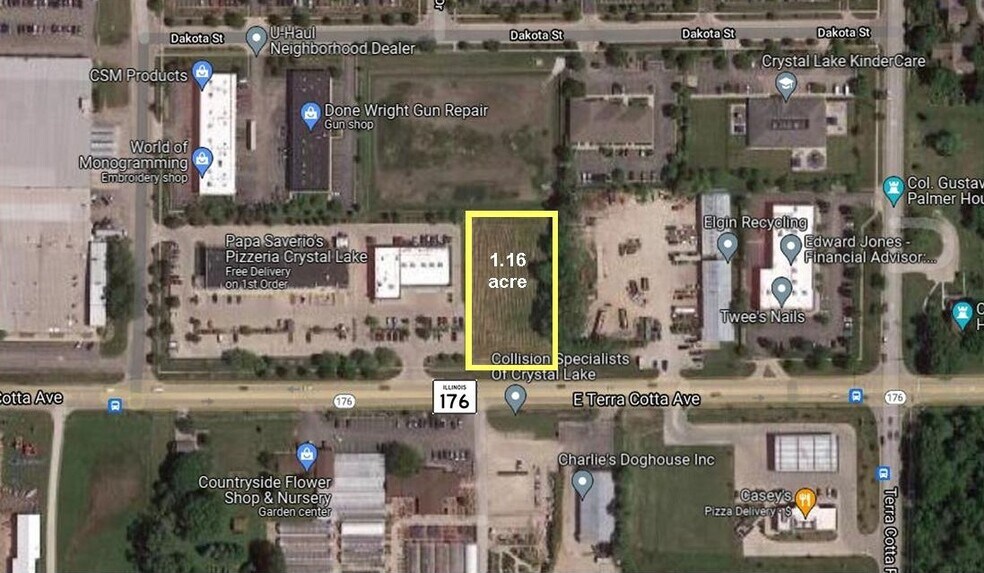 Primary Photo Of 0 E Terra Cotta Ave, Crystal Lake Land For Sale