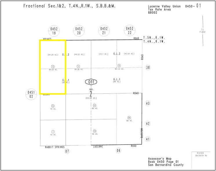 More Photos Of Holmes Road, Lucerne Valley Land For Sale
