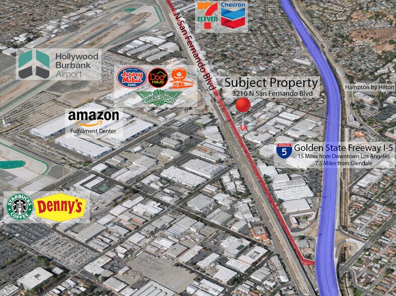 More Photos Of 3210 N San Fernando Blvd, Burbank Warehouse For Sale