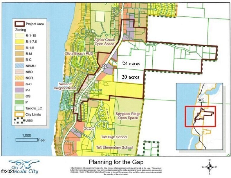 Primary Photo Of 1206 SE 28th St, Lincoln City Land For Sale