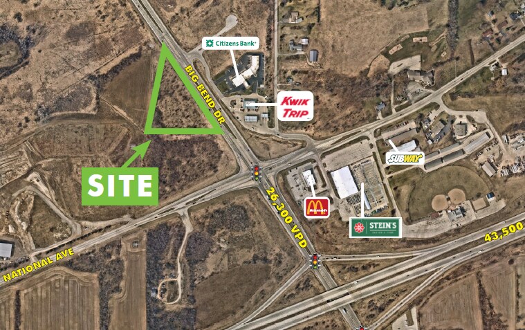 More Photos Of NWQ I-43 and Hwy 164, Big Bend Land For Sale