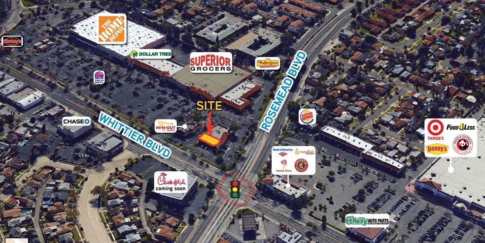 Primary Photo Of 5006-5012 Rosemead Blvd, Pico Rivera General Retail For Lease