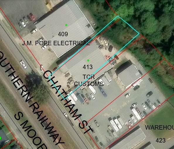 More Photos Of 413 Chatham St, Sanford Warehouse For Lease