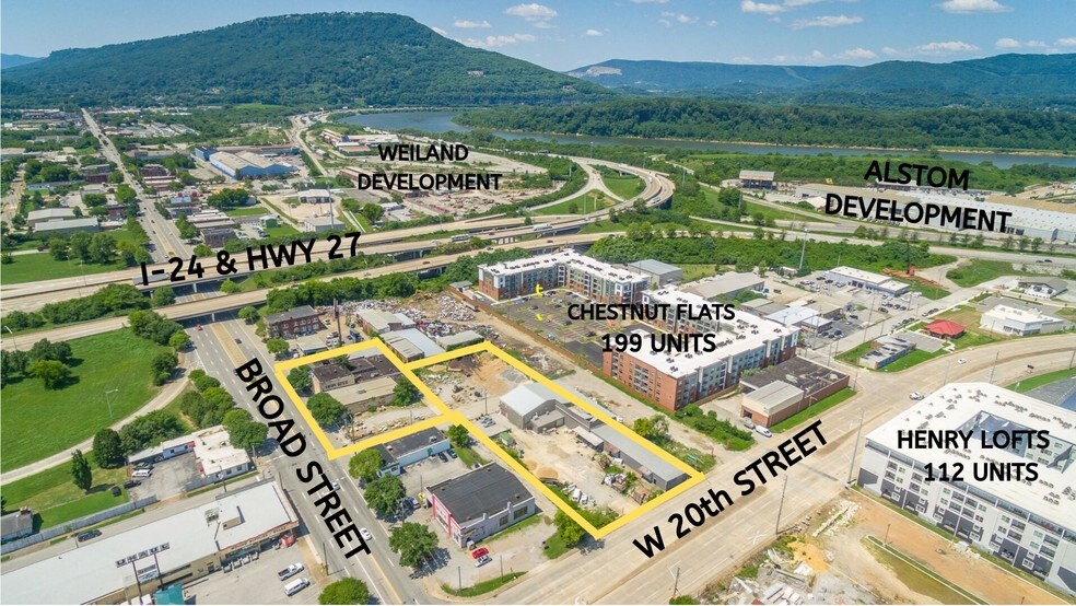 More Photos Of 2101 Broad St, Chattanooga Land For Sale