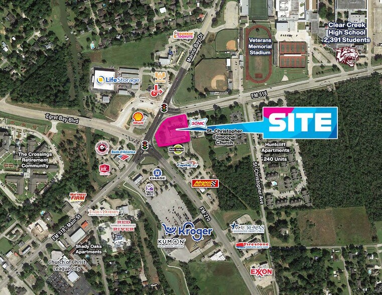 More Photos Of 201 S FM 270, League City Storefront For Lease
