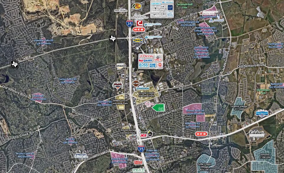 More Photos Of 401 Texas Ave, Round Rock Light Distribution For Lease