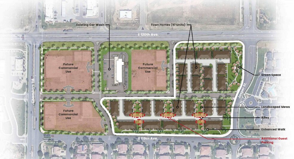 Primary Photo Of E 120th ave, Commerce City Land For Sale