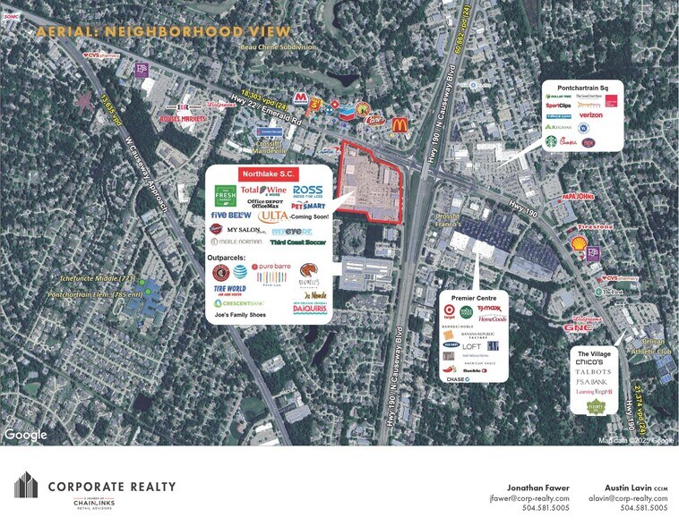 More Photos Of 1848-1896 N Causeway Blvd, Mandeville General Retail For Lease