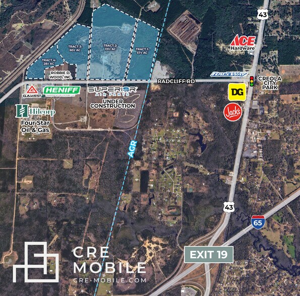 More Photos Of 1101 Radcliff Rd, Saraland Land For Sale