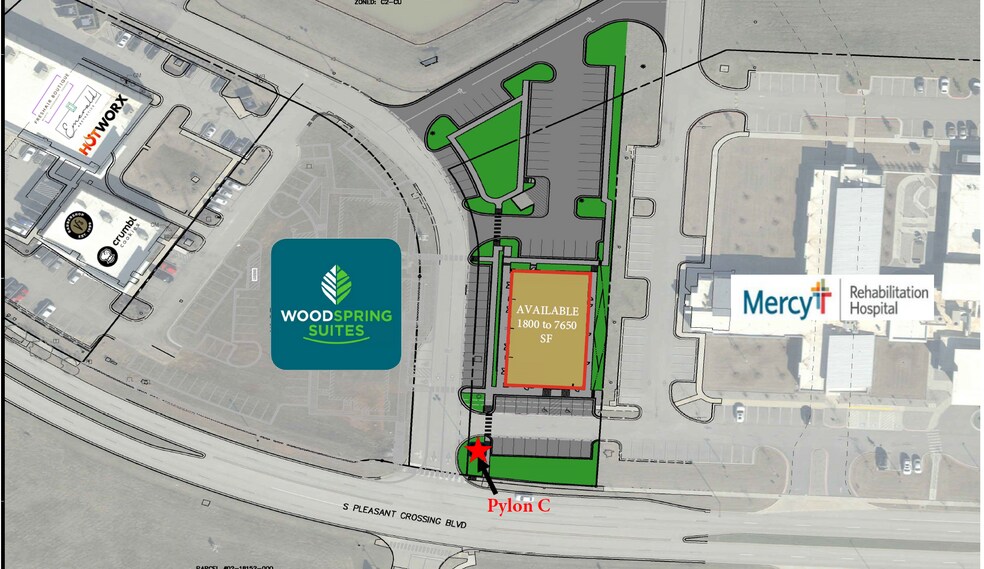 More Photos Of 4311 S Pleasant Crossing Blvd, Rogers General Retail For Lease