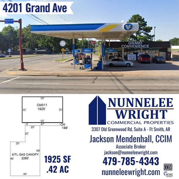 Primary Photo Of 4201 Grand Ave, Fort Smith General Retail For Sale