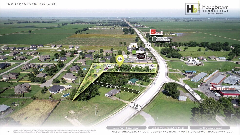 More Photos Of 3453 W State Highway 18, Manila Land For Sale