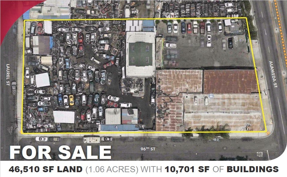More Photos Of 9527 S Alameda St, Los Angeles Land For Sale