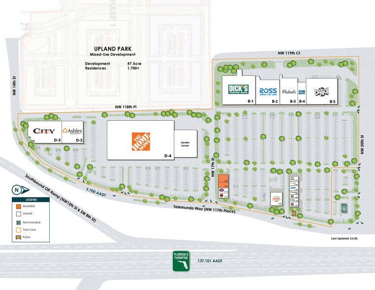 More Photos Of 1700 NW 117th Plz, Miami General Retail For Lease