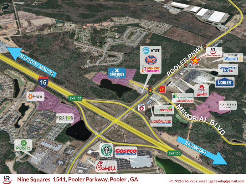 More Photos Of 1541 Pooler Pky, Pooler Storefront Retail Office For Lease