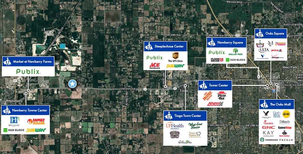 More Photos Of NEC W. Newberry Road & SW 218th Street, Newberry Land For Sale