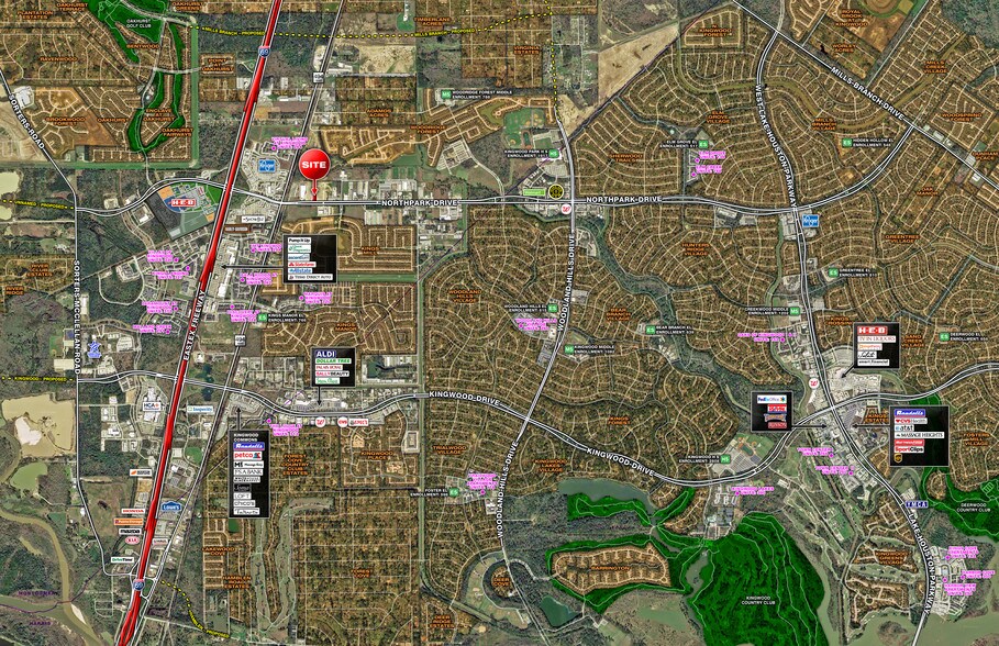 More Photos Of NEC Northpark Drive & Tx 494 Loop, Kingwood Land For Sale