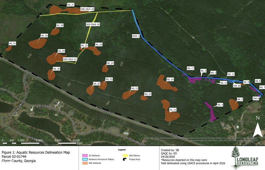 More Photos Of 1572 Buck Swamp rd, Brunswick Land For Sale