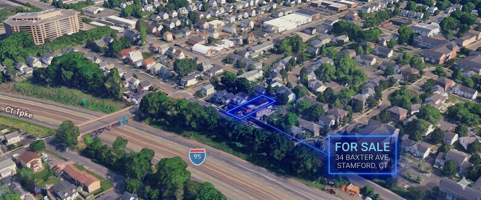 Primary Photo Of 34 Baxter Ave, Stamford Warehouse For Sale