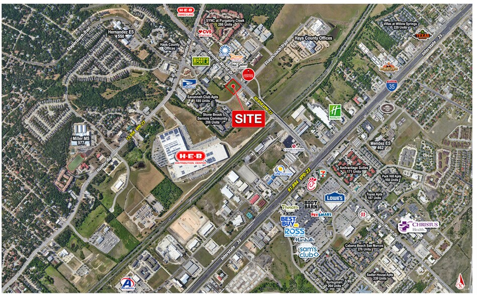 More Photos Of 296 Wonder World, San Marcos Specialty For Lease