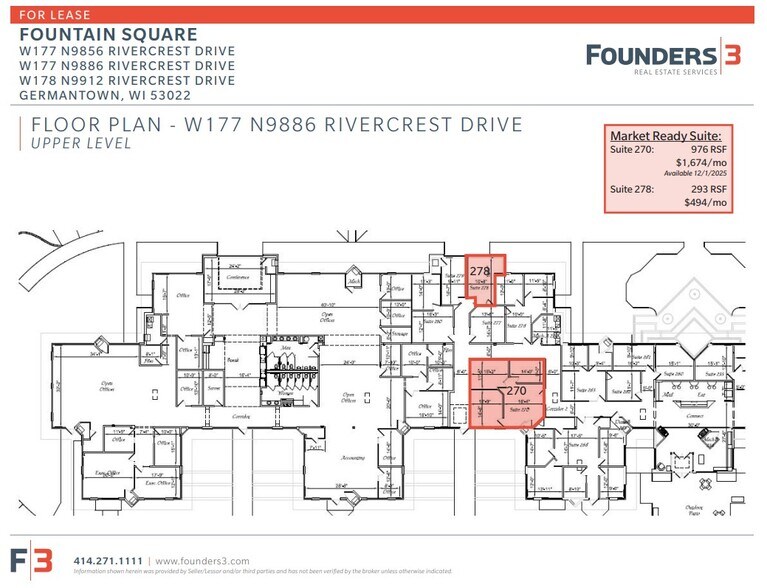 More Photos Of W177N9856-W178 N9912 Rivercrest Dr, Germantown Office For Lease