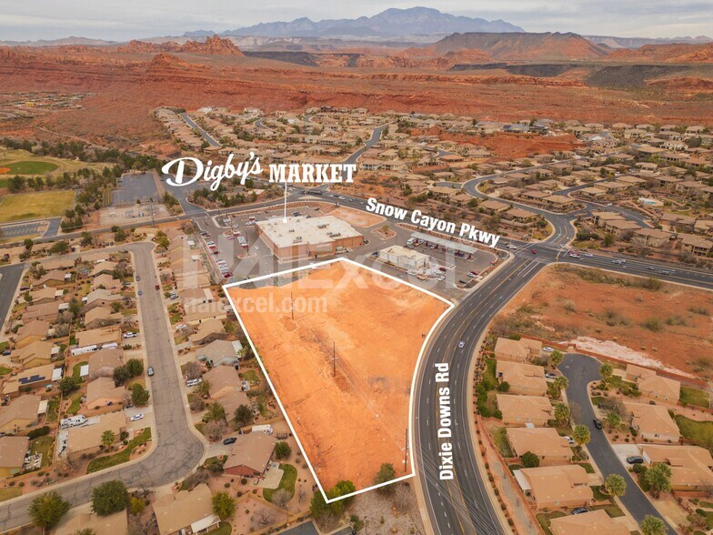 Primary Photo Of Snow Canyon Pky @ Dixie Downs Rd, St George Land For Sale
