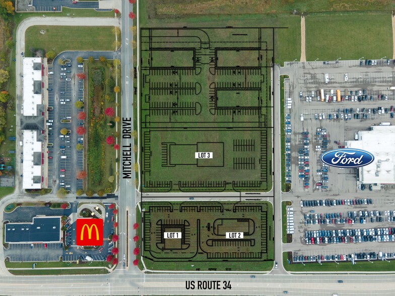 Primary Photo Of SWC Route 34 and Mitchell, Plano Land For Sale