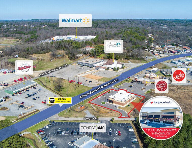 More Photos Of 2731 Allison Bonnett Memorial Dr, Hueytown Freestanding For Sale