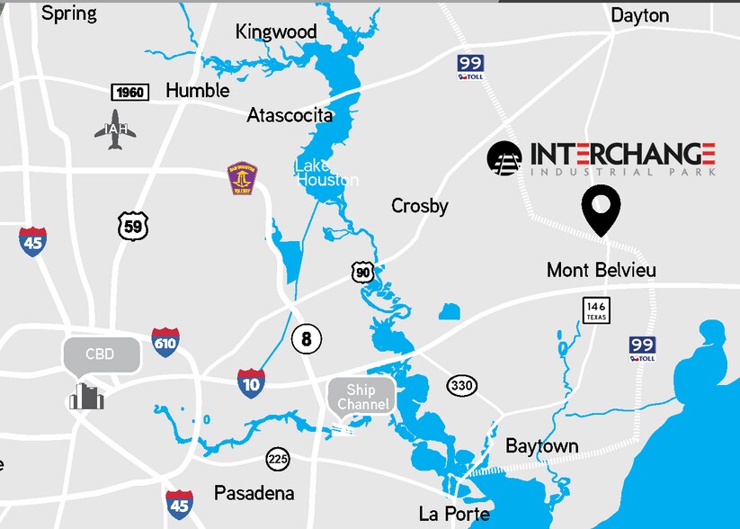 More Photos Of 13800 Highway 146, Dayton Unknown For Lease