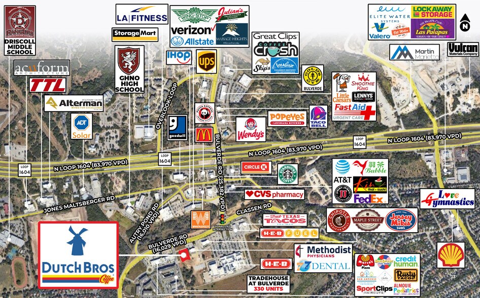 More Photos Of 17102 Bulverde Rd, San Antonio General Retail For Sale